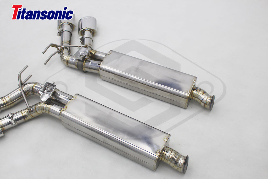 Mercedes AMG G550/G500 (W463A) 4L BiTurbo – ECE Valved Dual Mufflers (CES3)