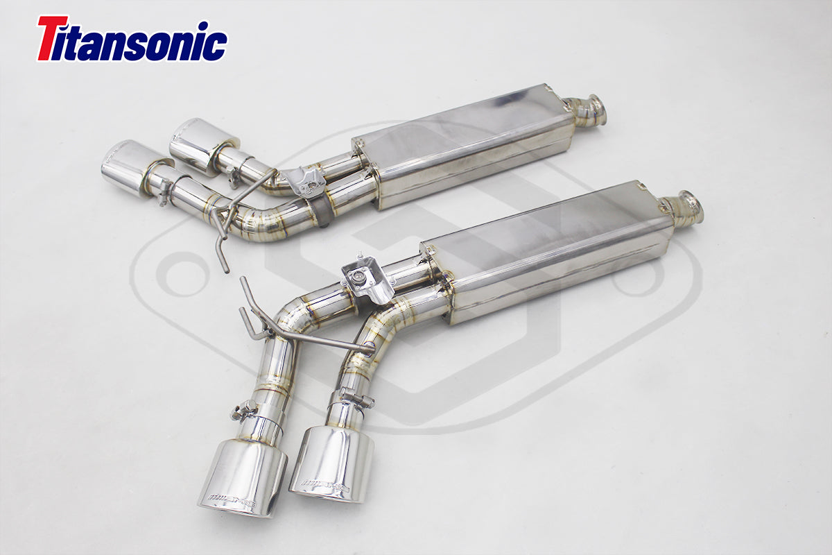 Mercedes AMG G550/G500 (W463A) 4L BiTurbo – ECE Valved Dual Mufflers (CES3)