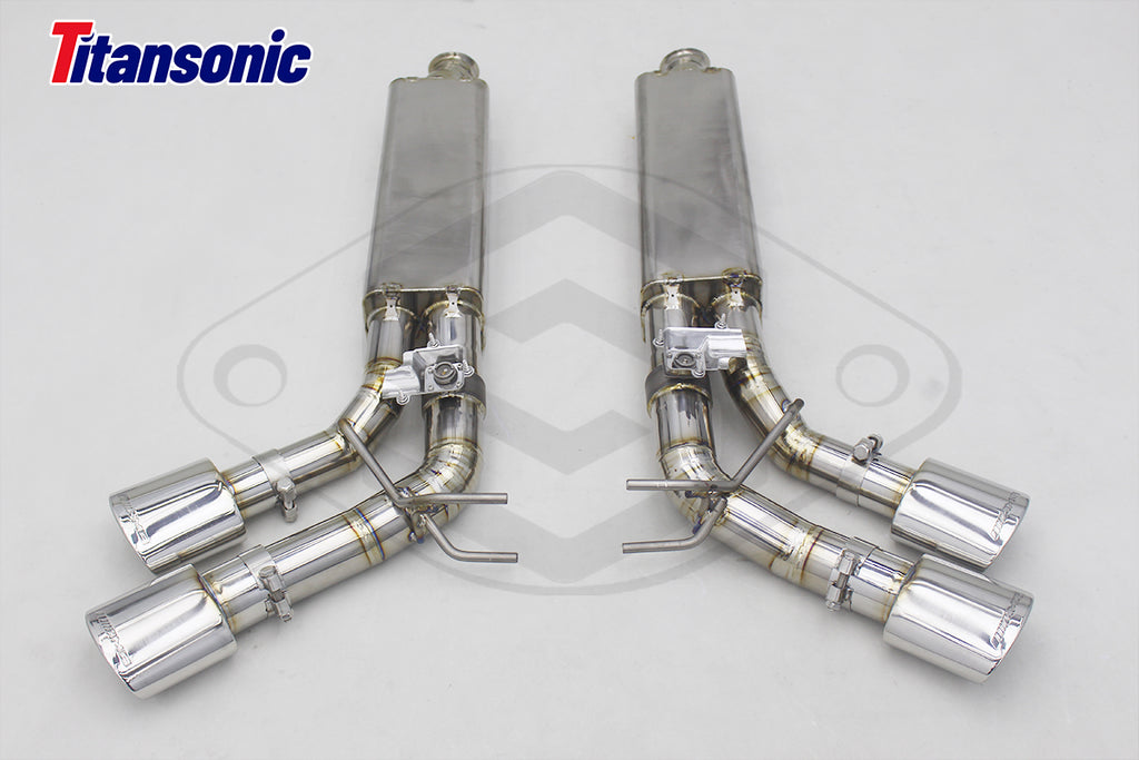 Mercedes AMG G550/G500 (W463A) 4L BiTurbo – ECE Valved Dual Mufflers (CES3)