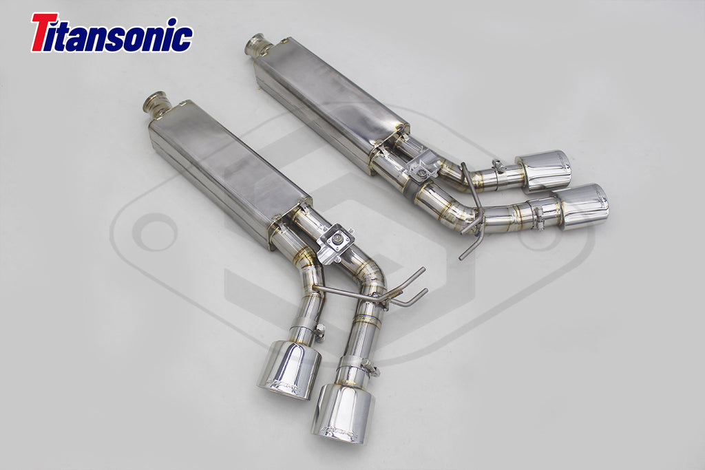 Mercedes AMG G550/G500 (W463A) 4L BiTurbo – ECE Valved Dual Mufflers (CES3)