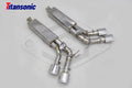 Mercedes AMG G550/G500 (W463A) 4L BiTurbo – ECE Valved Dual Mufflers (CES3)