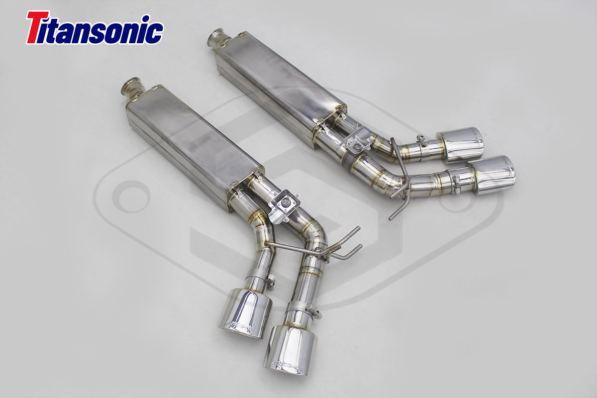 Mercedes AMG G550/G500 (W463A) 4L BiTurbo – ECE Valved Dual Mufflers (CES3)