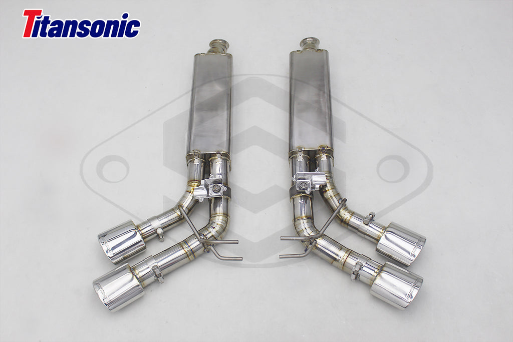 Mercedes AMG G550/G500 (W463A) 4L BiTurbo – ECE Valved Dual Mufflers (CES3)
