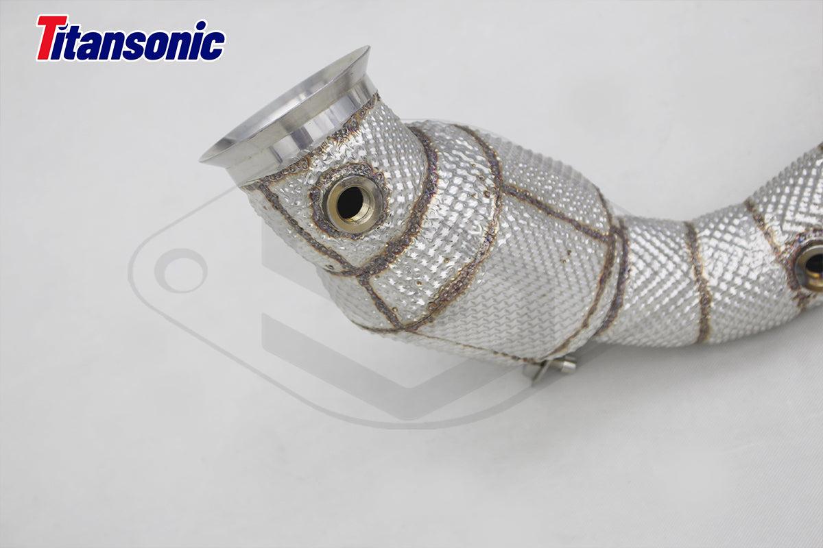Mercedes AMG G550/G500 (W463A) 4L BiTurbo – ECE Valved Dual Mufflers (CES3)