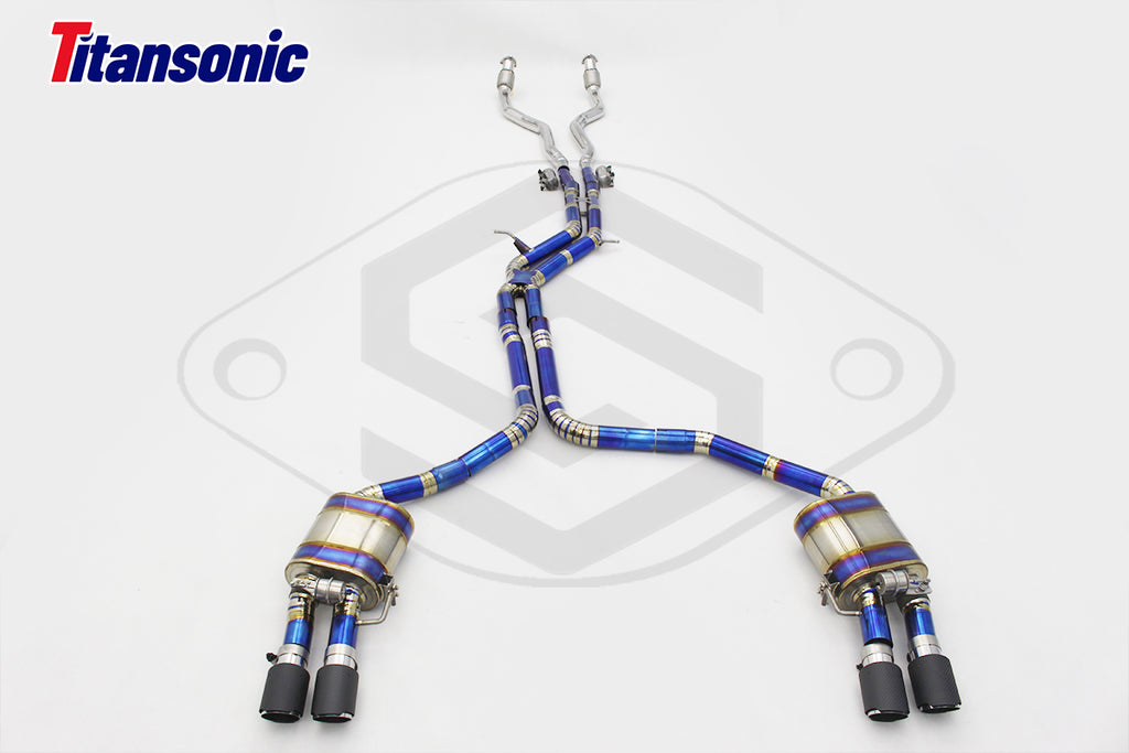 Audi  A6 A7 CenCal Stainless Steel Valved Exhaust