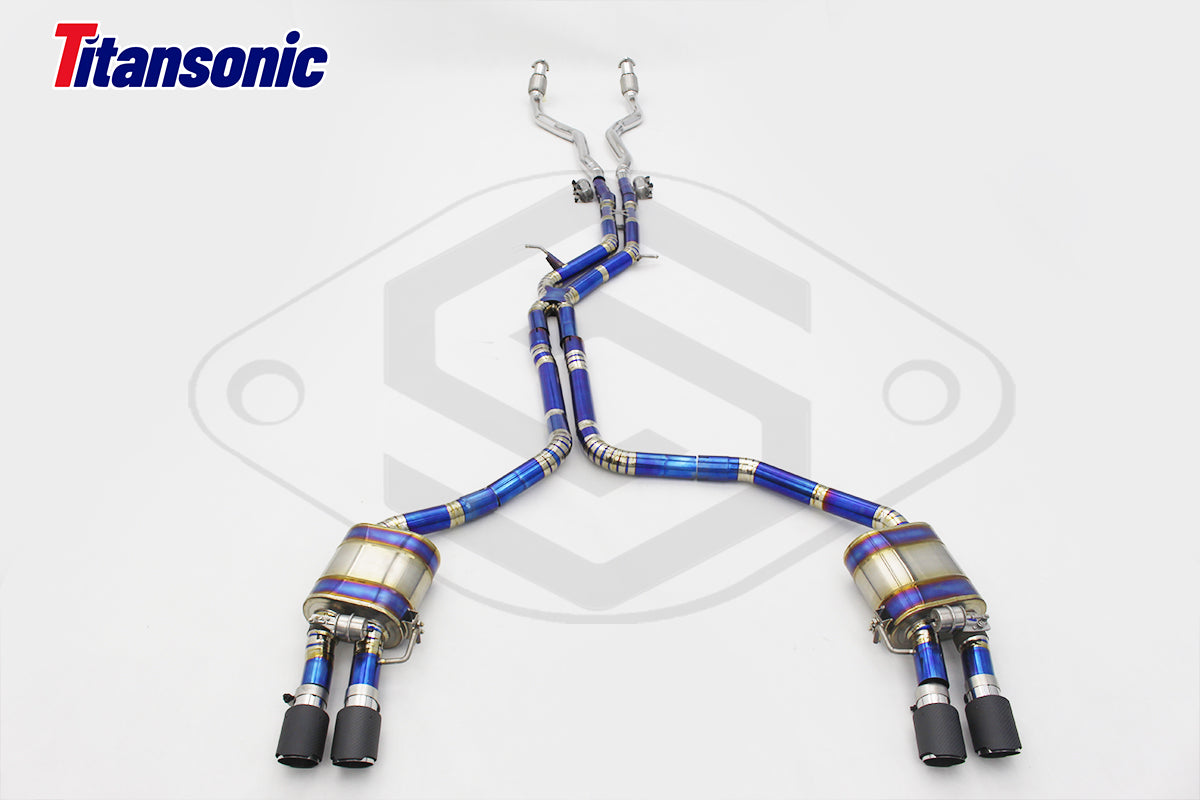 Audi  A6 A7 CenCal Stainless Steel Valved Exhaust