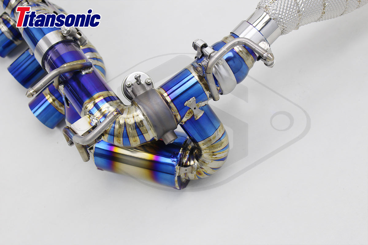 Ferrari 458 Italia Valved Sport Exhaust System