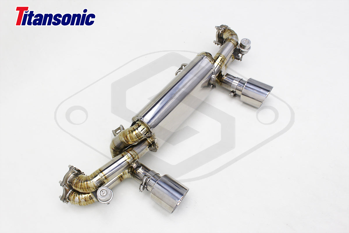 Porsche 718 GT4  GTC4 RS/ Boxter Spyder Valved Sport Exhaust System
