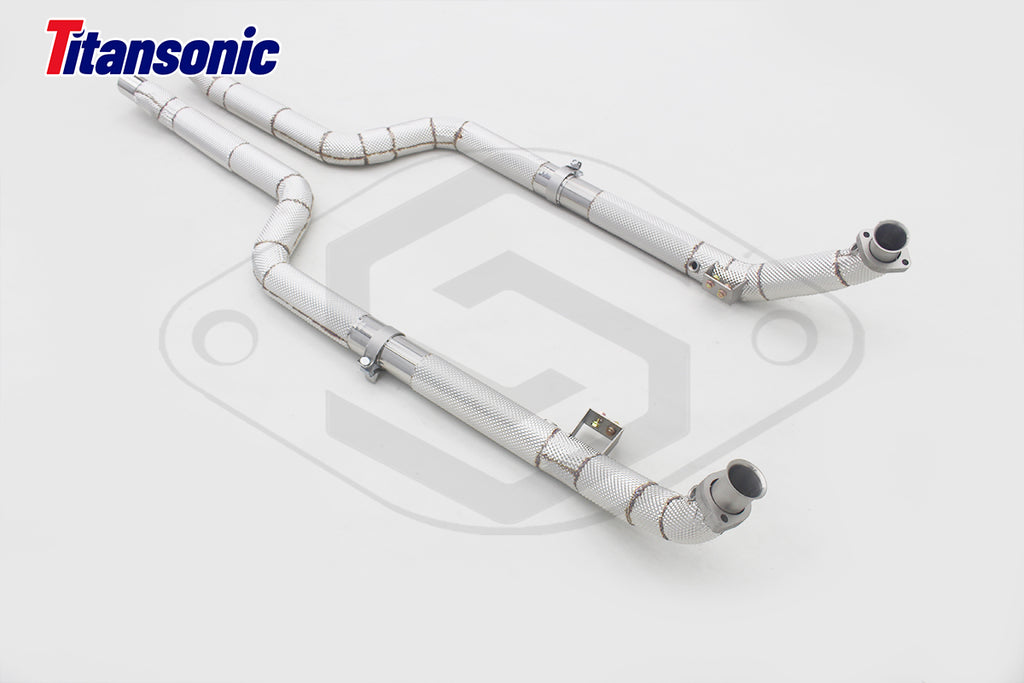 Mercedes C63 AMG W204 Valved Sport Exhaust System