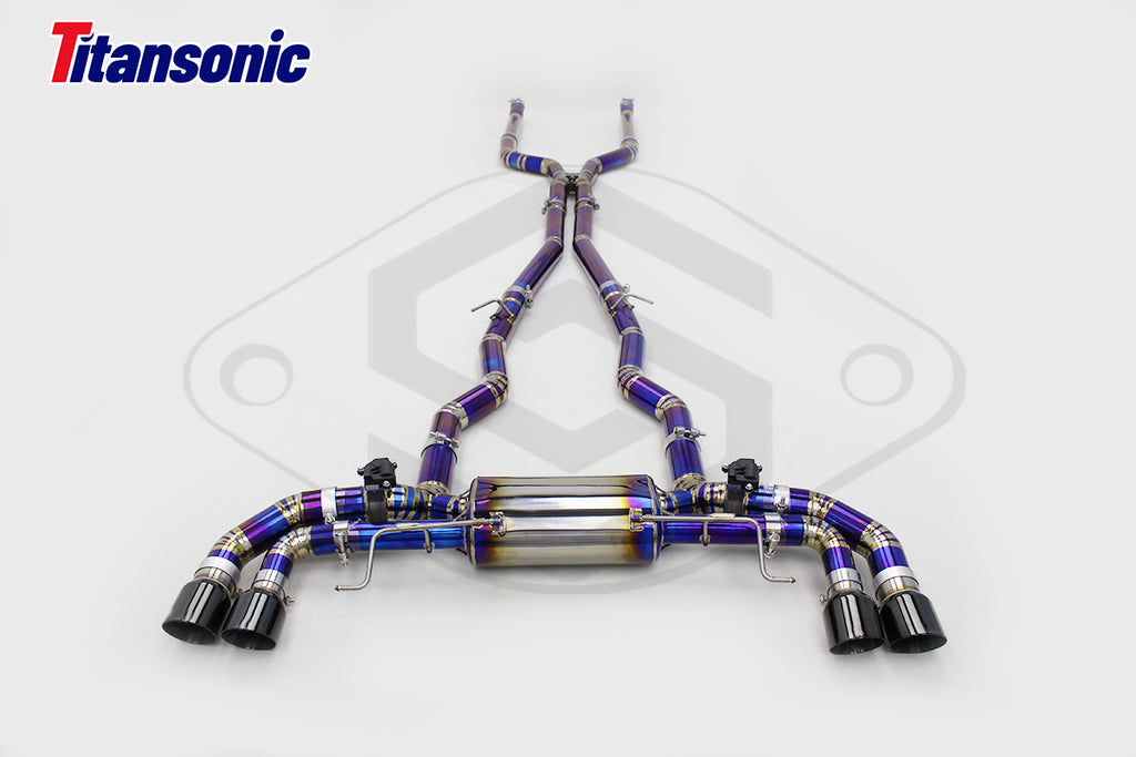 BMW G30 M550I Valved Sport Exhaust System