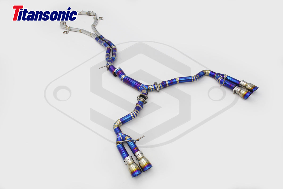 TitanSonic™ Audi B8 / B8.5 S4 S5 Valved Performance Exhaust