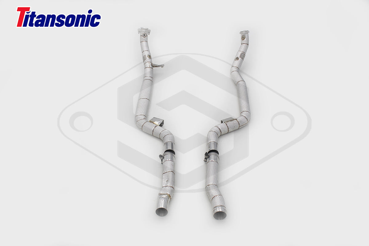 Mercedes E63 E63S AMG W212  W213 Valved Sport Exhaust System
