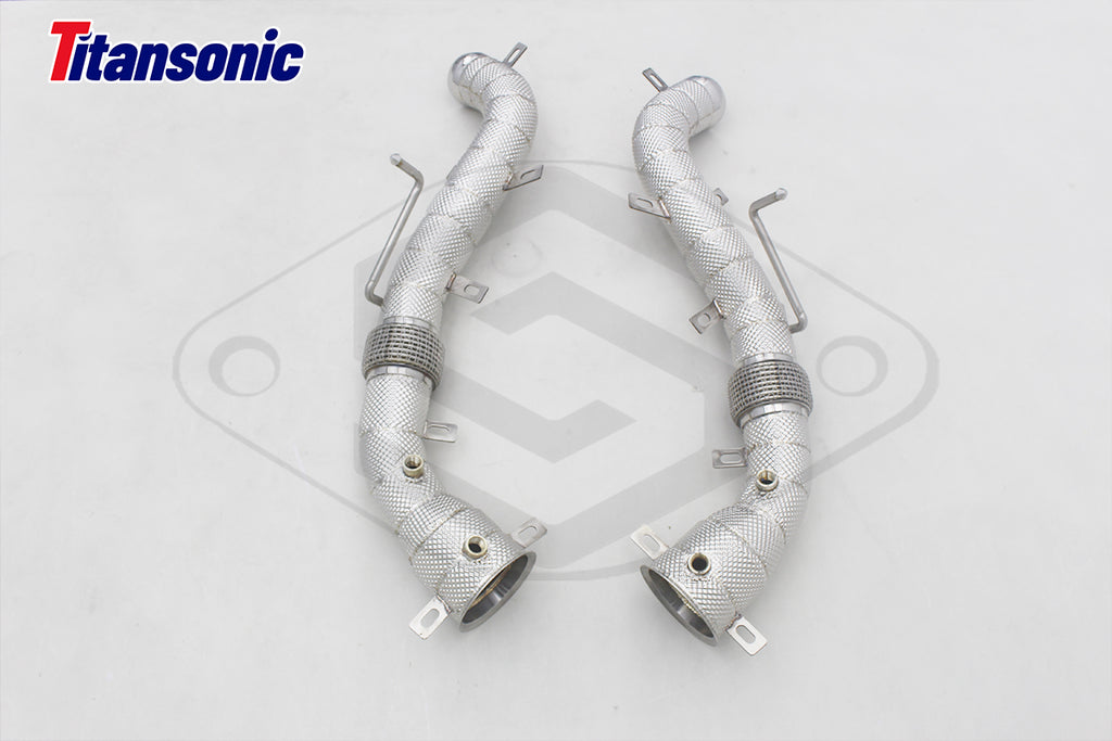 Mclaren 650S/600LT/P1 MP4 12C Downpipe