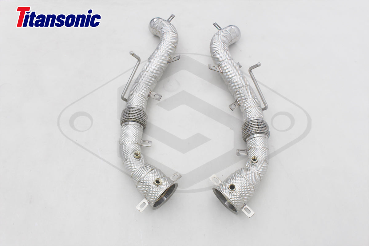 Mclaren 650S/600LT/P1 MP4 12C Downpipe