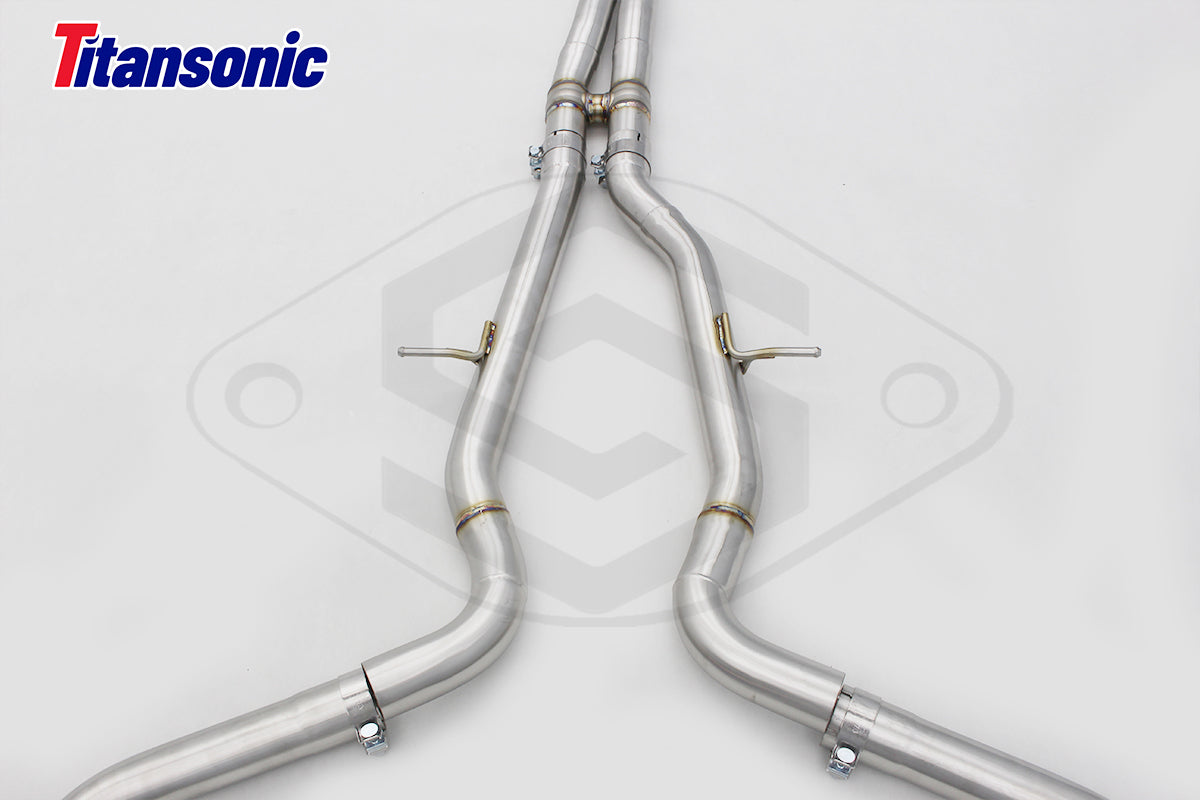 Mercedes E63 E63S AMG W212  W213 Valved Sport Exhaust System