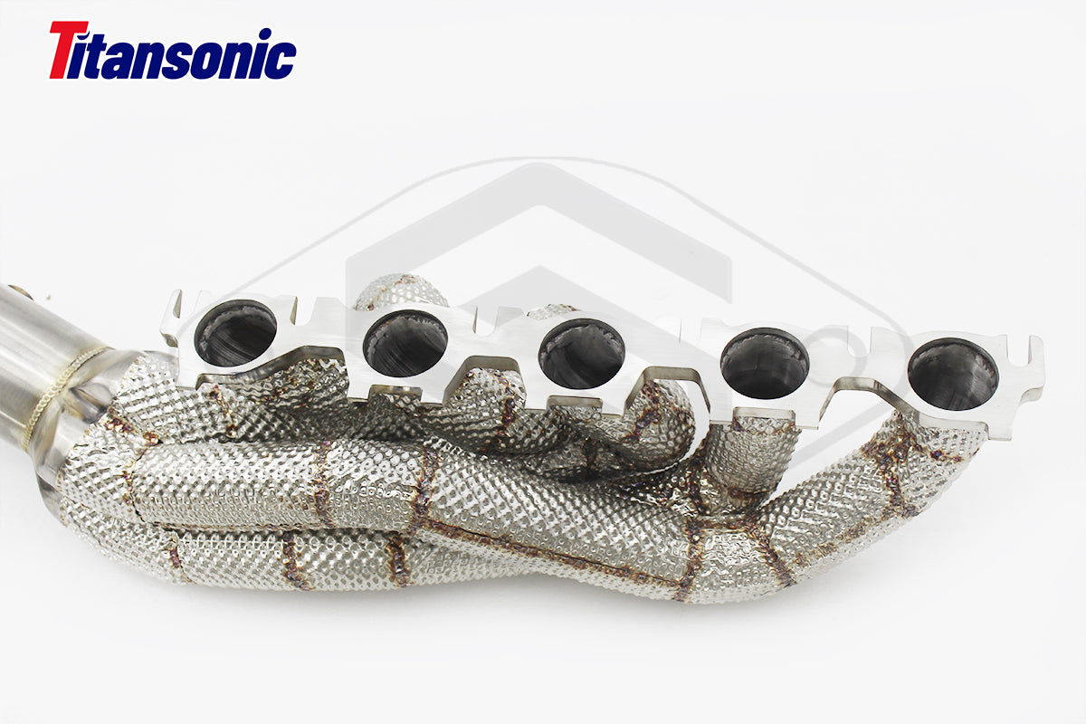 Audi R8 Titanium/Stainless Steel Valved Catback Exhaust