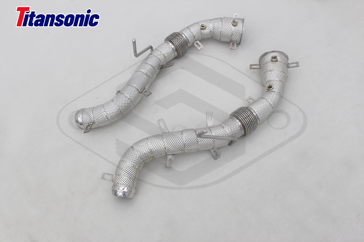 Mclaren 650S/600LT/P1 MP4 12C Downpipe