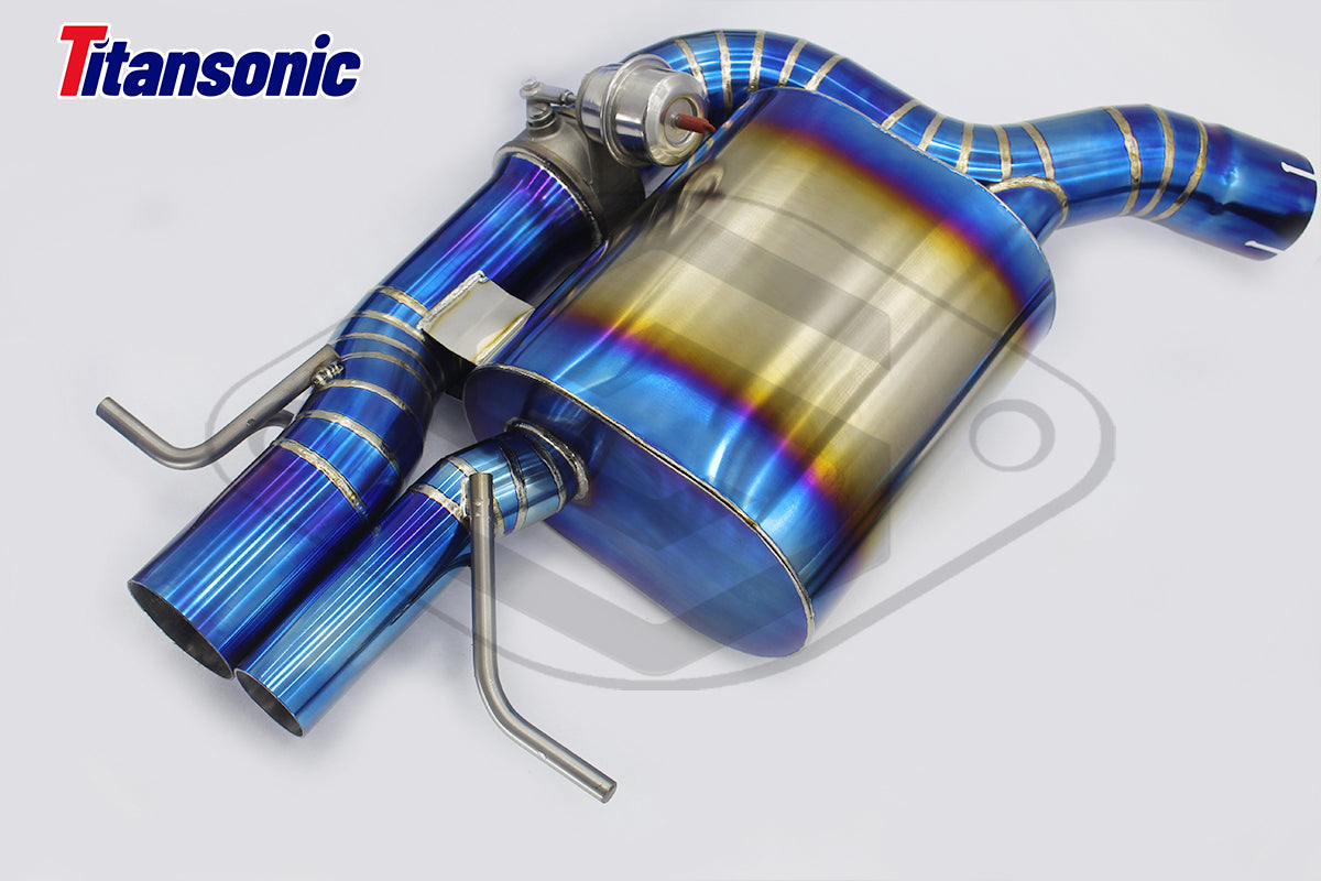 Mercedes AGM S63 Cencal Titanium Valved Catback Exhaust