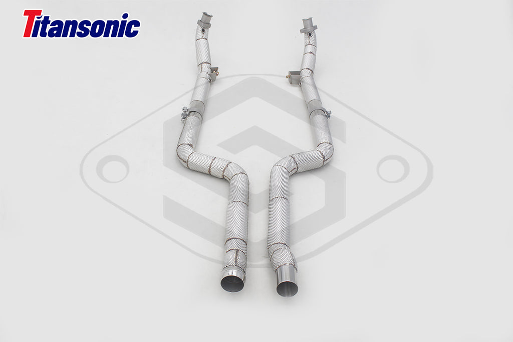 Mercedes C63 AMG W204 Valved Sport Exhaust System