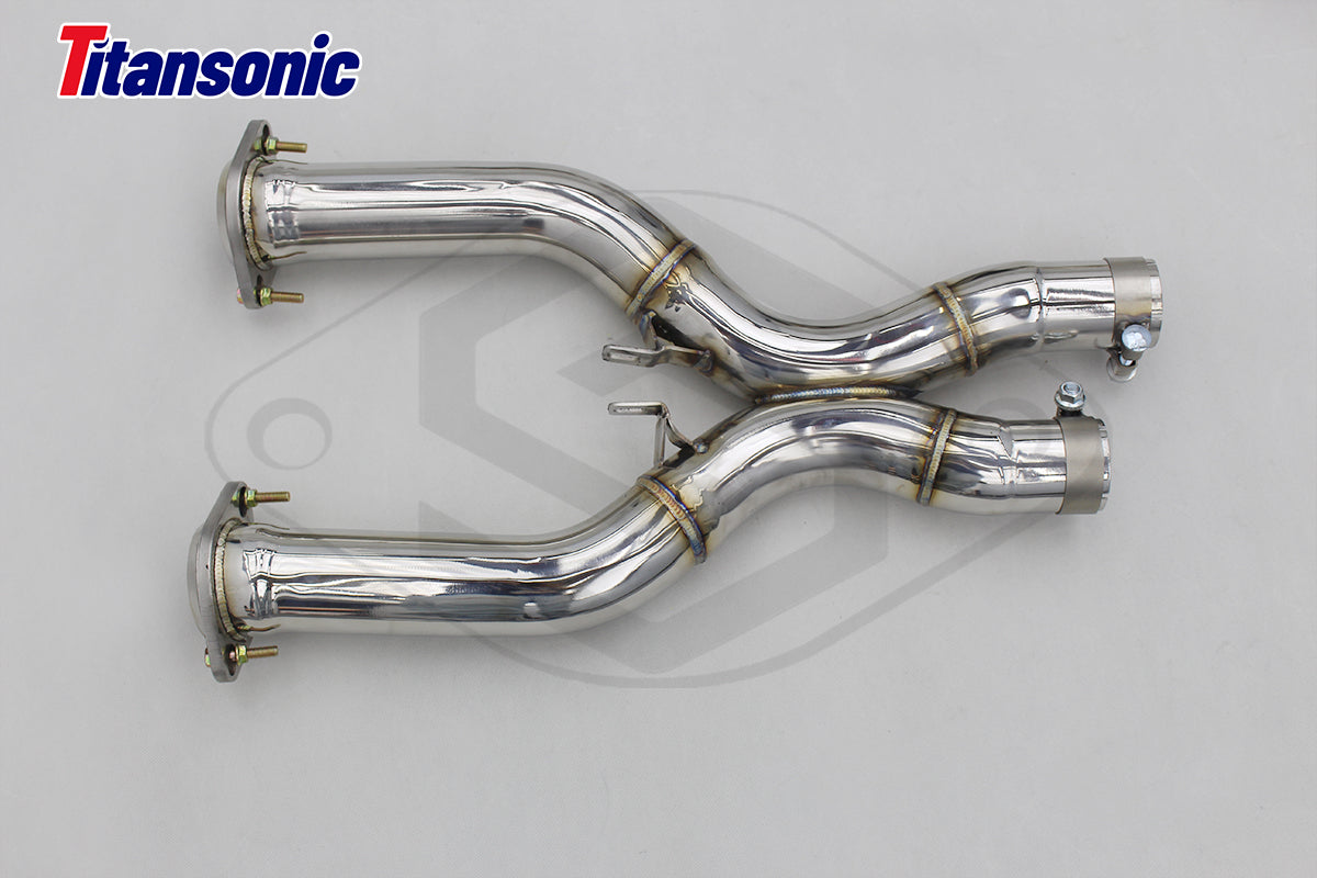 Ferrari 599 GTO GTB RACE F1 Valved Exhaust system