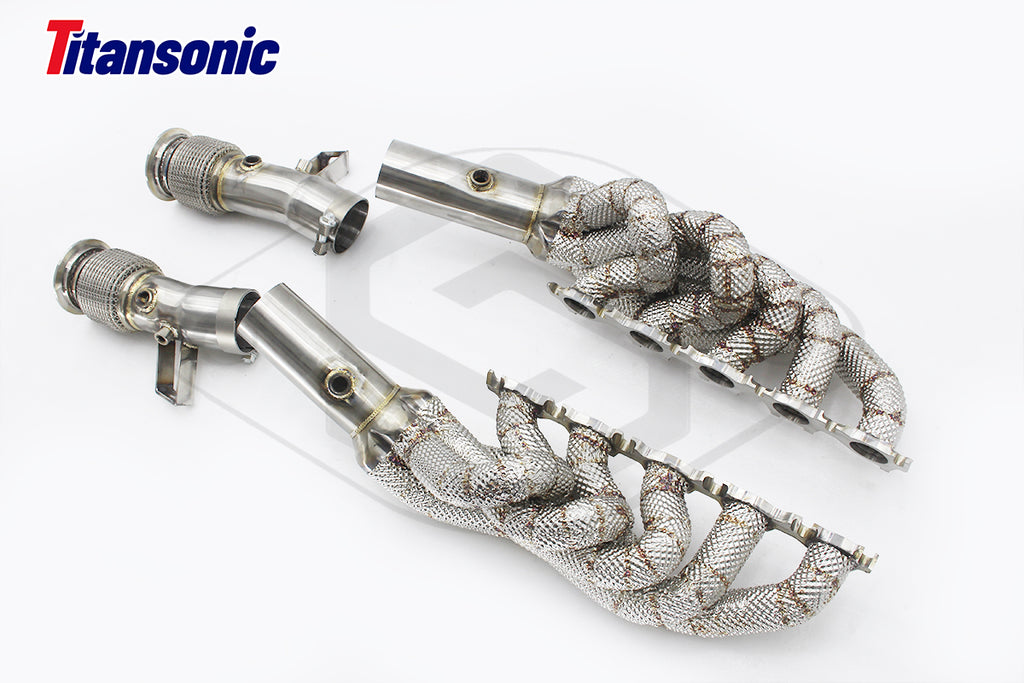 Audi R8 Titanium/Stainless Steel Valved Catback Exhaust