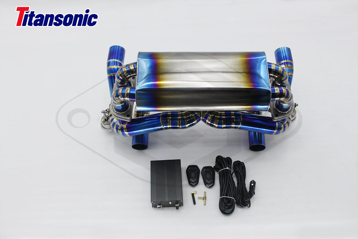 Ferrari F430 Scuderia / 16M Valved Sport Exhaust System