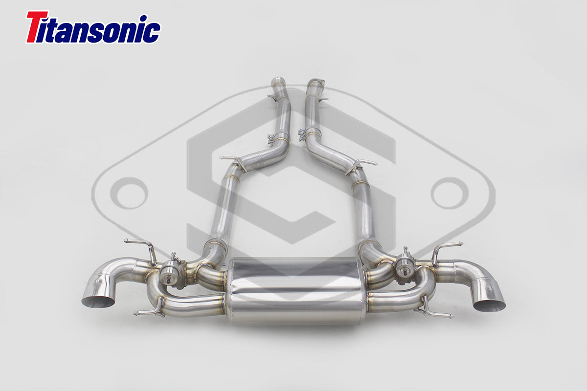 Mercedes SLS AMG Valved Sport Exhaust System