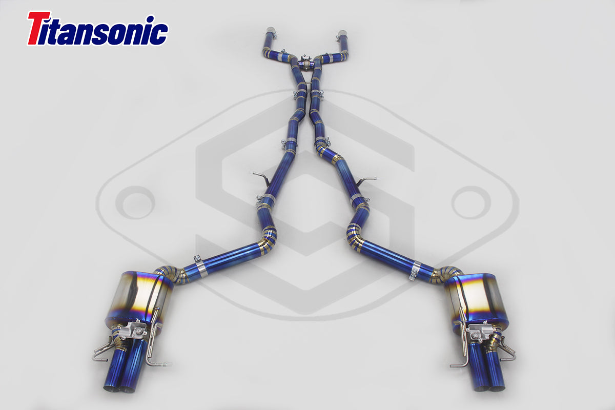 Mercedes E63 E63S AMG W212  W213 Valved Sport Exhaust System