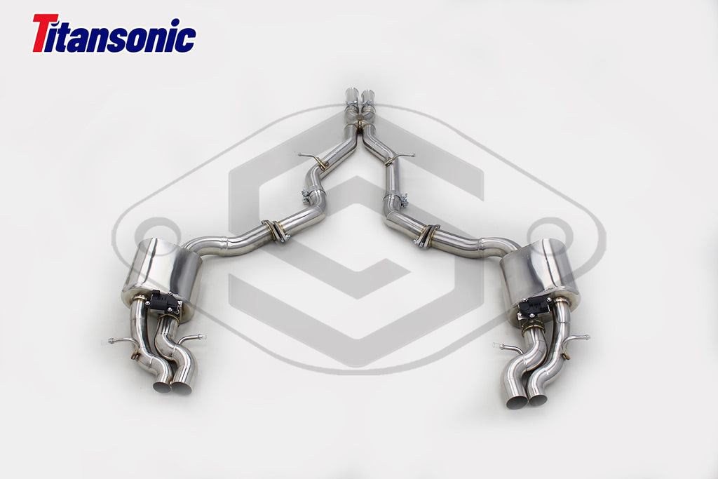 Mercedes AGM S63 Cencal Titanium Valved Catback Exhaust