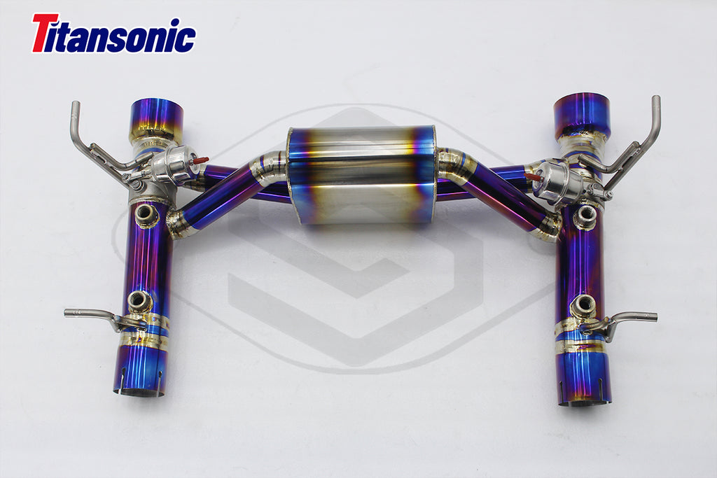 Ferrari F8 Valved Sport Exhaust System