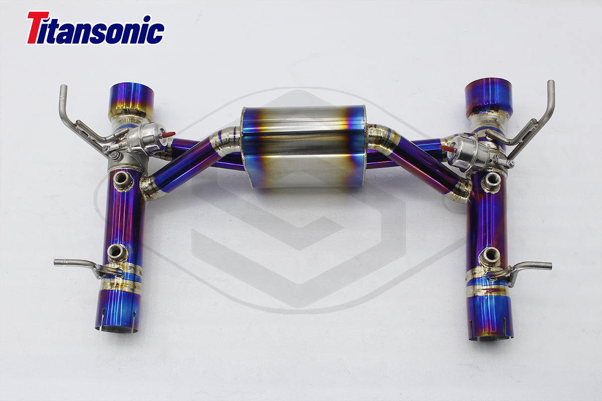 Ferrari F8 Valved Sport Exhaust System