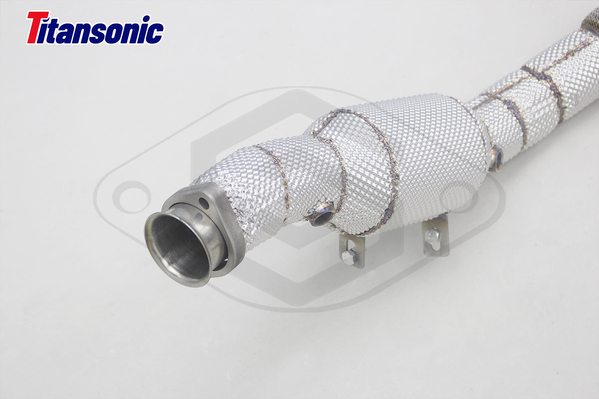 Mercedes AGM S63 Cencal Titanium Valved Catback Exhaust