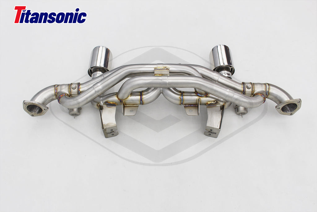 Porsche 718 GT4  GTC4 RS/ Boxter Spyder Valved Sport Exhaust System