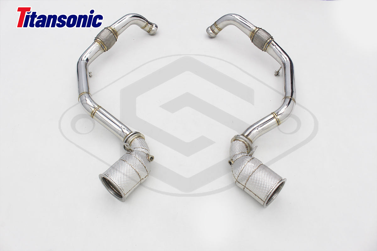 Porsche Panamera Valved Sport Exhaust System