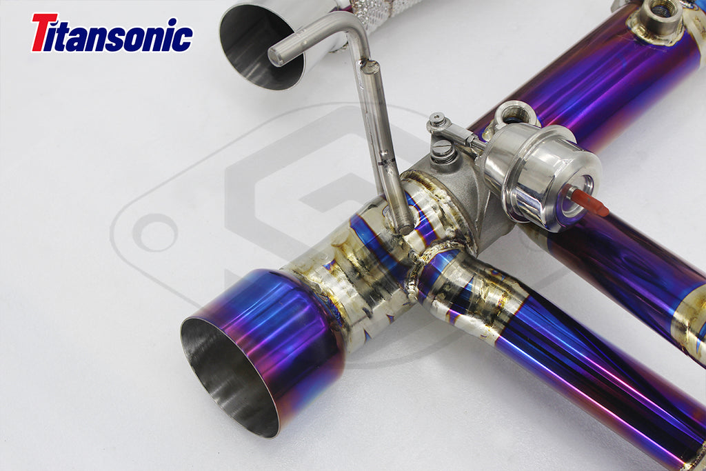 Ferrari F8 Valved Sport Exhaust System