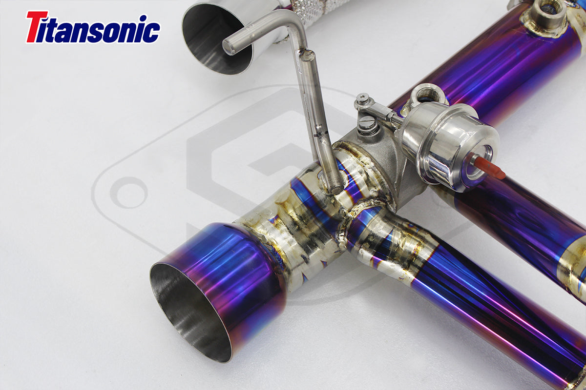 Ferrari F8 Valved Sport Exhaust System