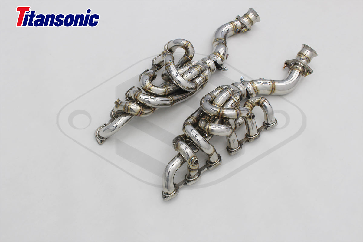 Ferrari 599 GTO GTB RACE F1 Valved Exhaust system
