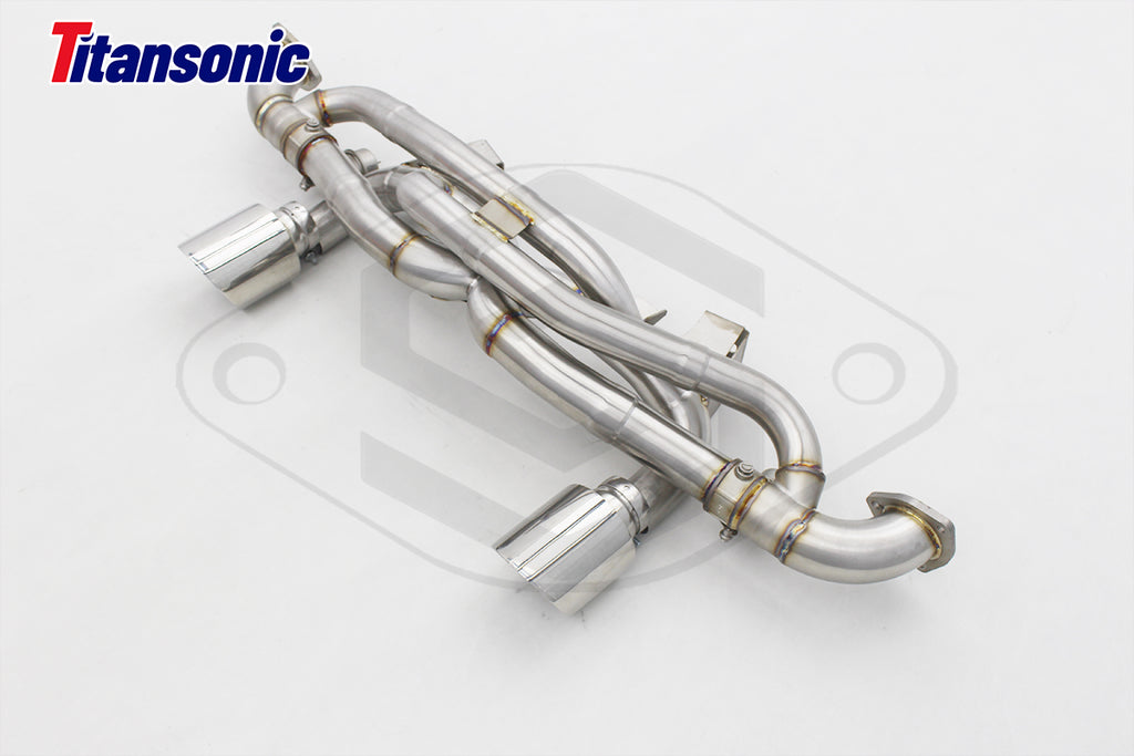 Porsche 718 GT4  GTC4 RS/ Boxter Spyder Valved Sport Exhaust System