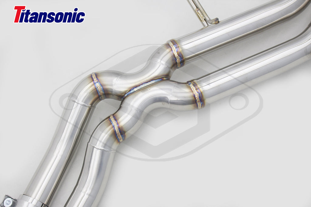 Audi  A6 A7 CenCal Stainless Steel Valved Exhaust