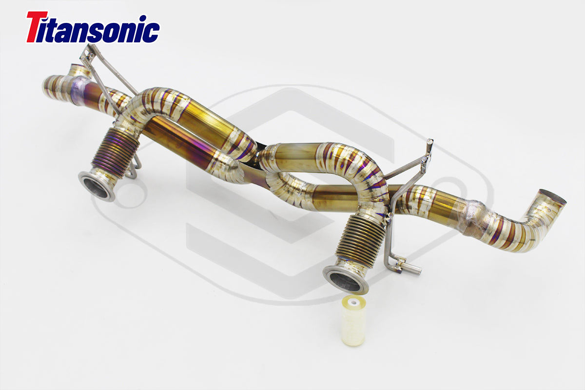 Audi R8 Titanium/Stainless Steel Valved Catback Exhaust