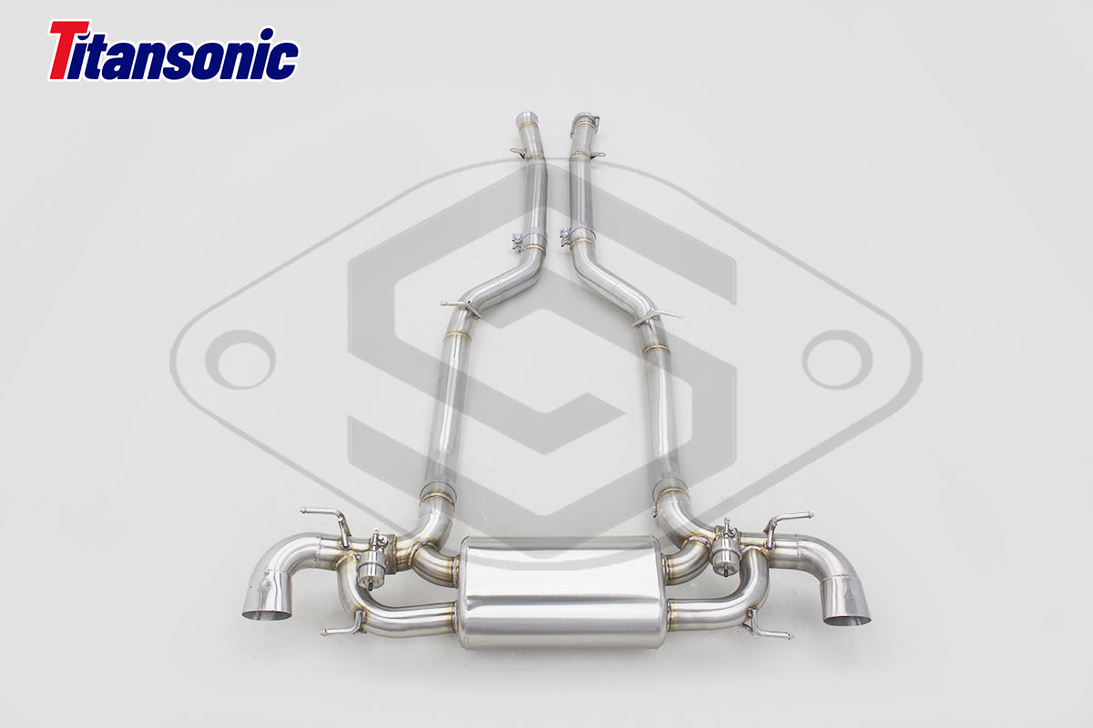 Mercedes SLS AMG Valved Sport Exhaust System