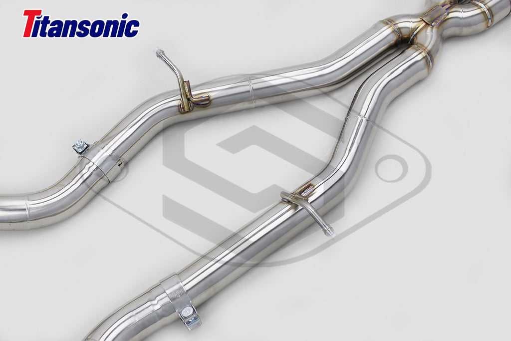 Mercedes AGM S63 Cencal Titanium Valved Catback Exhaust