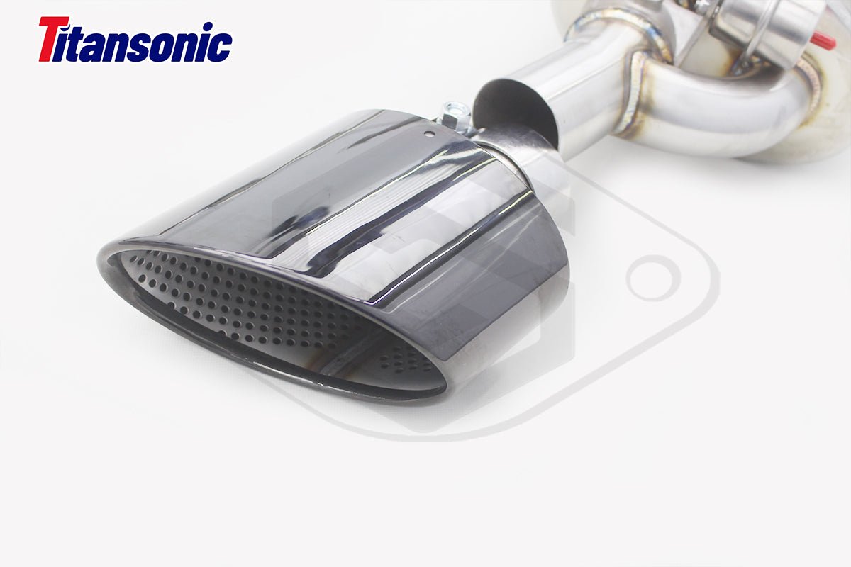 Audi  A6 A7 CenCal Stainless Steel Valved Exhaust