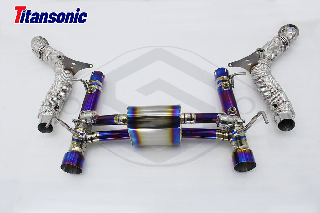 Ferrari F8 Valved Sport Exhaust System