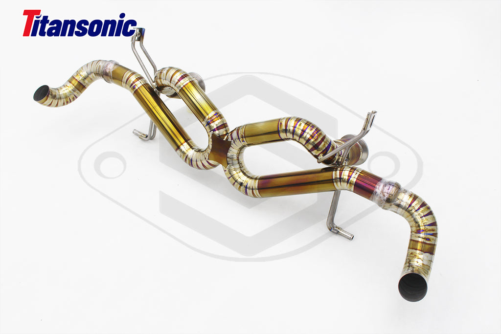 Audi R8 Titanium/Stainless Steel Valved Catback Exhaust