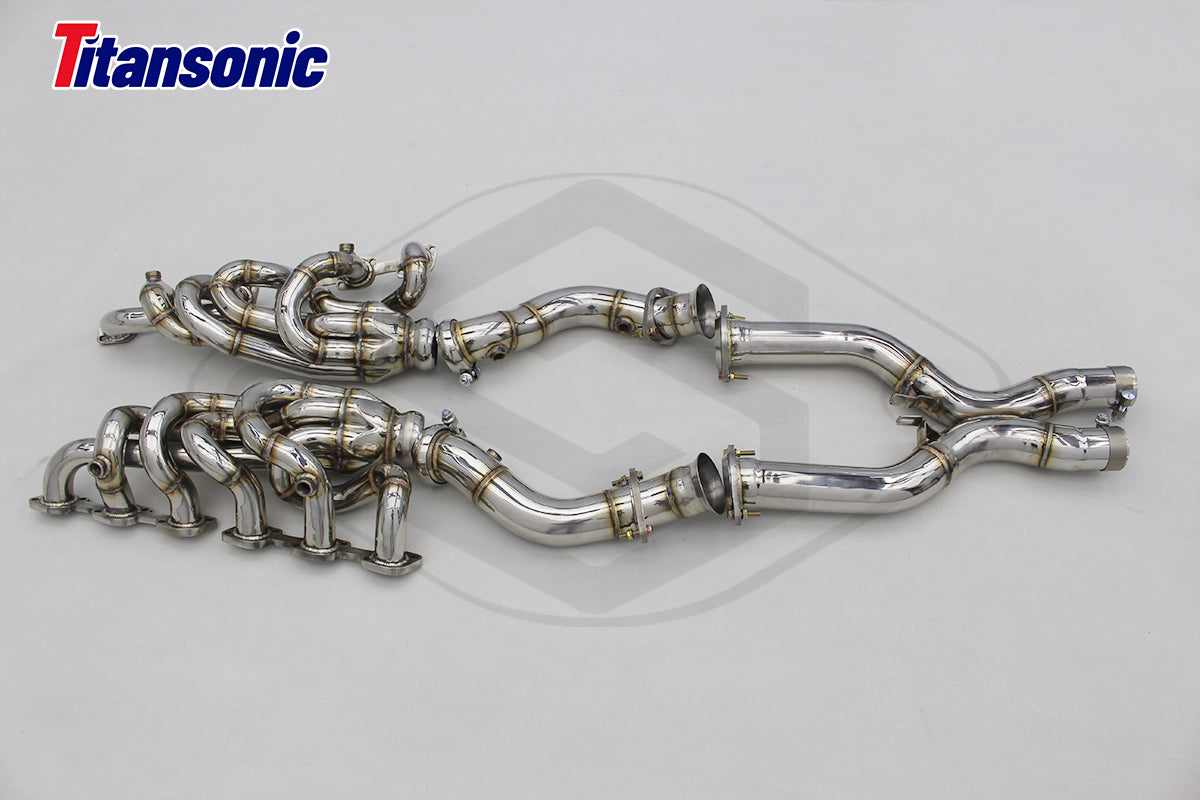Ferrari 599 GTO GTB RACE F1 Valved Exhaust system