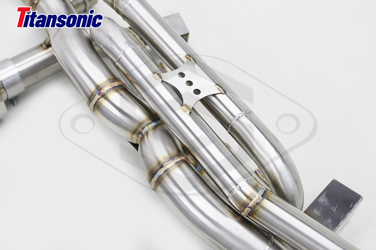 Porsche 718 GT4  GTC4 RS/ Boxter Spyder Valved Sport Exhaust System