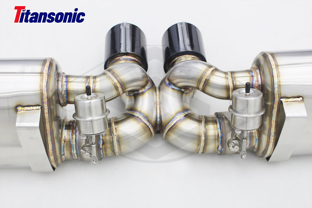Porsche 991 Valved Sport Exhaust System