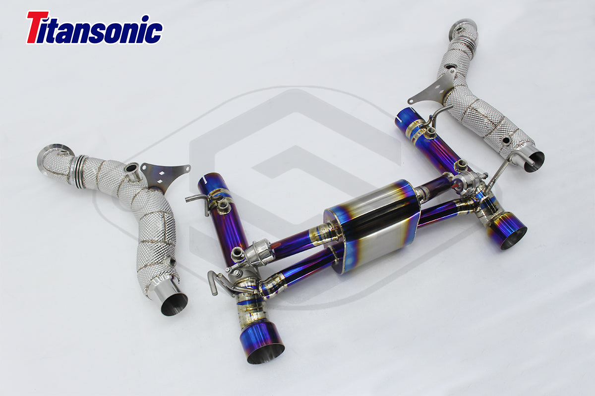 Ferrari F8 Valved Sport Exhaust System