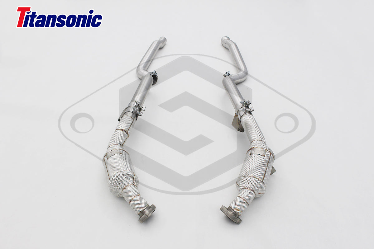 Mercedes E63 E63S AMG W212  W213 Valved Sport Exhaust System
